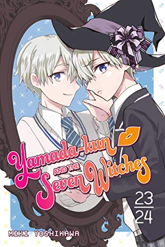 Manga cover featuring two young men with Yamada-kun and the Seven Witches title.