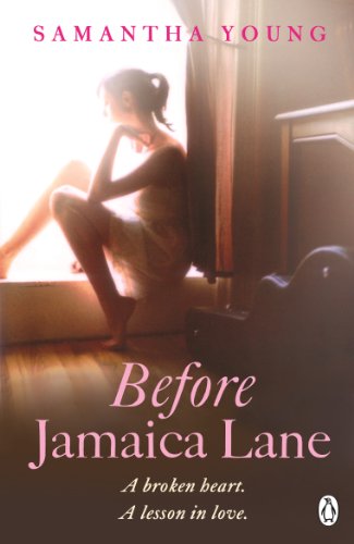 Book cover: woman sitting by a window, titled "Before Jamaica Lane".