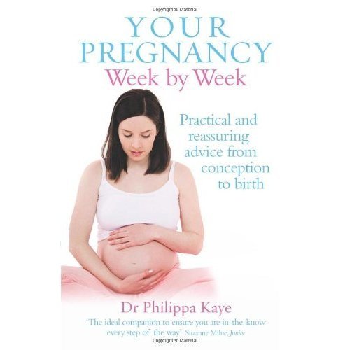 Book cover: “Your Pregnancy Week by Week” featuring a pregnant woman.