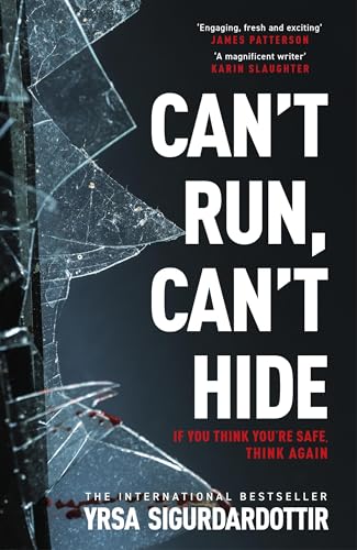 Book cover with shattered glass and bold white and red text on dark background.