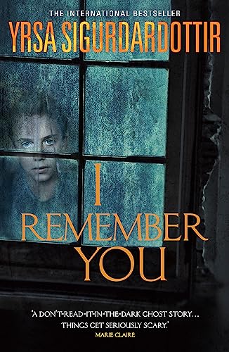 Book cover: "I Remember You" with a woman’s face framed by windows.