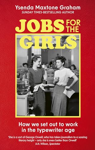 Book cover featuring a black and white photo of two women in an office.