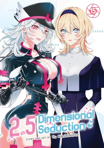 Anime-style cover featuring two young women in detailed outfits, volume 15.