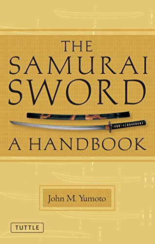 Book cover: "The Samurai Sword: A Handbook" with a katana image.
