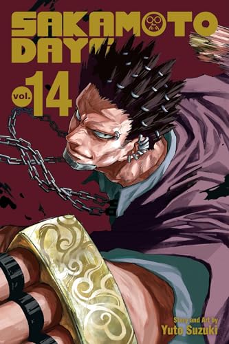 Manga volume 14 cover featuring a stern-faced man with spiky hair.