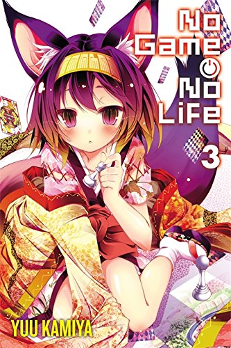 Anime girl with cat ears on cover of "No Game No Life, Vol. 3".