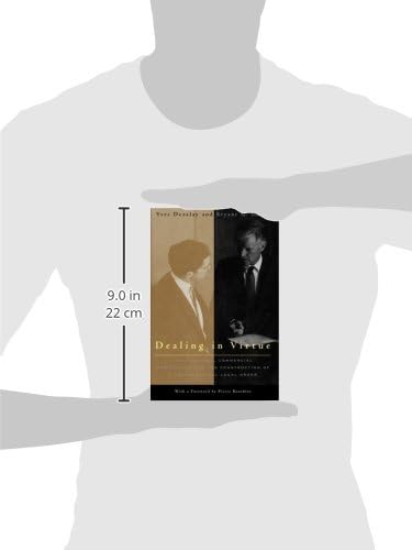 Book cover with portraits of two men in suits, titled “Dealing in Virtue.”