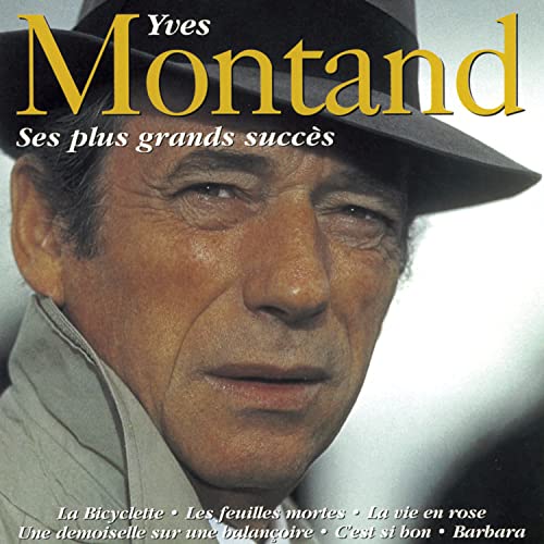 Yves Montand CD cover featuring a portrait of the singer in a hat.