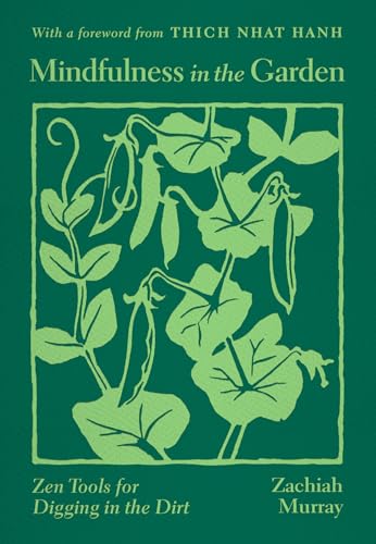 Green book cover with illustrated pea plants and title text.