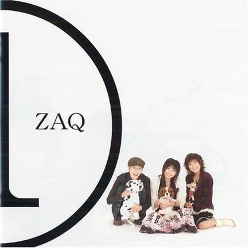CD cover featuring three people each holding a small dog.