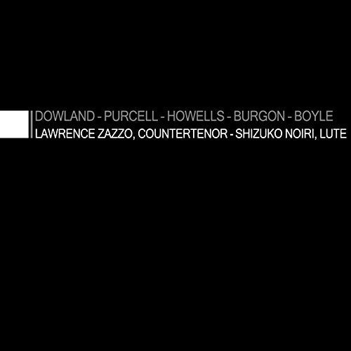 Black background with white text listing composers and musicians' names.