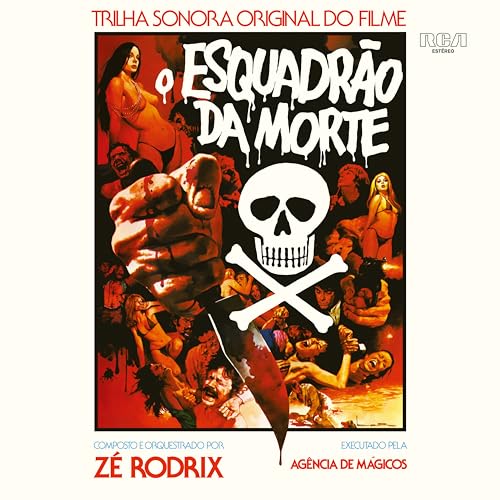 CD cover for “O Esquadrao Da Morte” featuring a skull and knife.