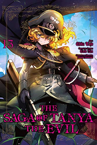 Manga cover featuring a young girl in a military uniform holding a rifle.