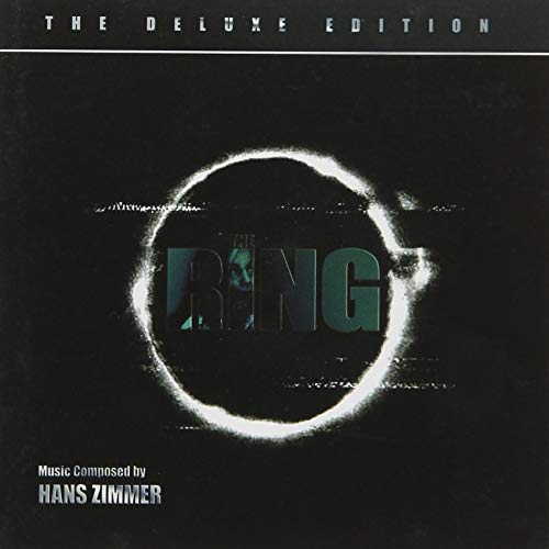 CD cover for Hans Zimmer’s “The Ring” soundtrack, with a circular design.