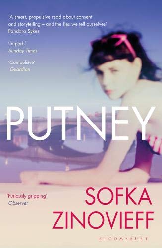 Book cover: "Putney" by Sofka Zinovieff, featuring a young woman by a pool.