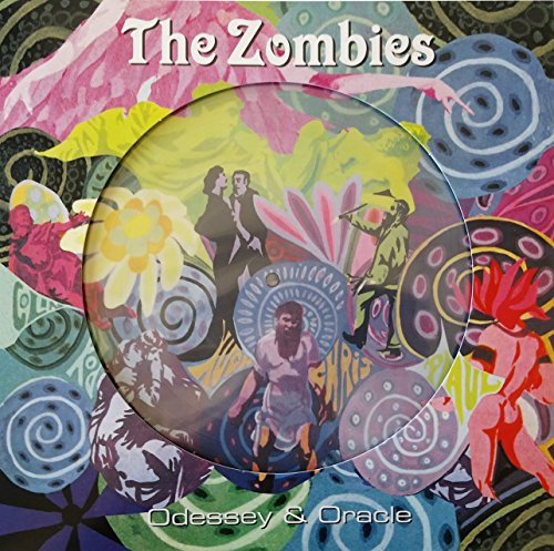 Colorful vinyl record cover for The Zombies’ “Odessey & Oracle” album.