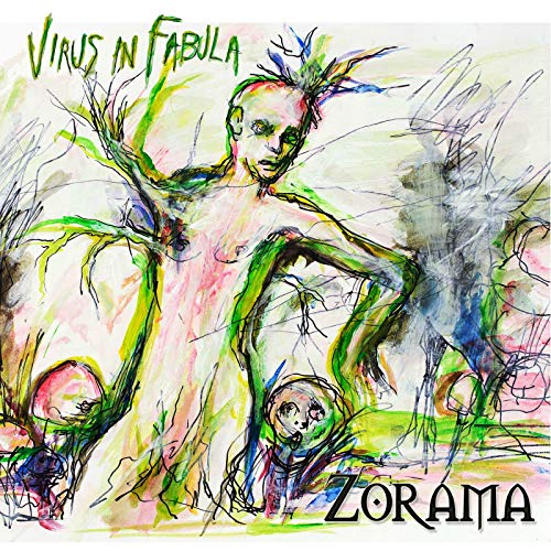 CD cover art: Sketch of a figure with branching, vine-like forms.