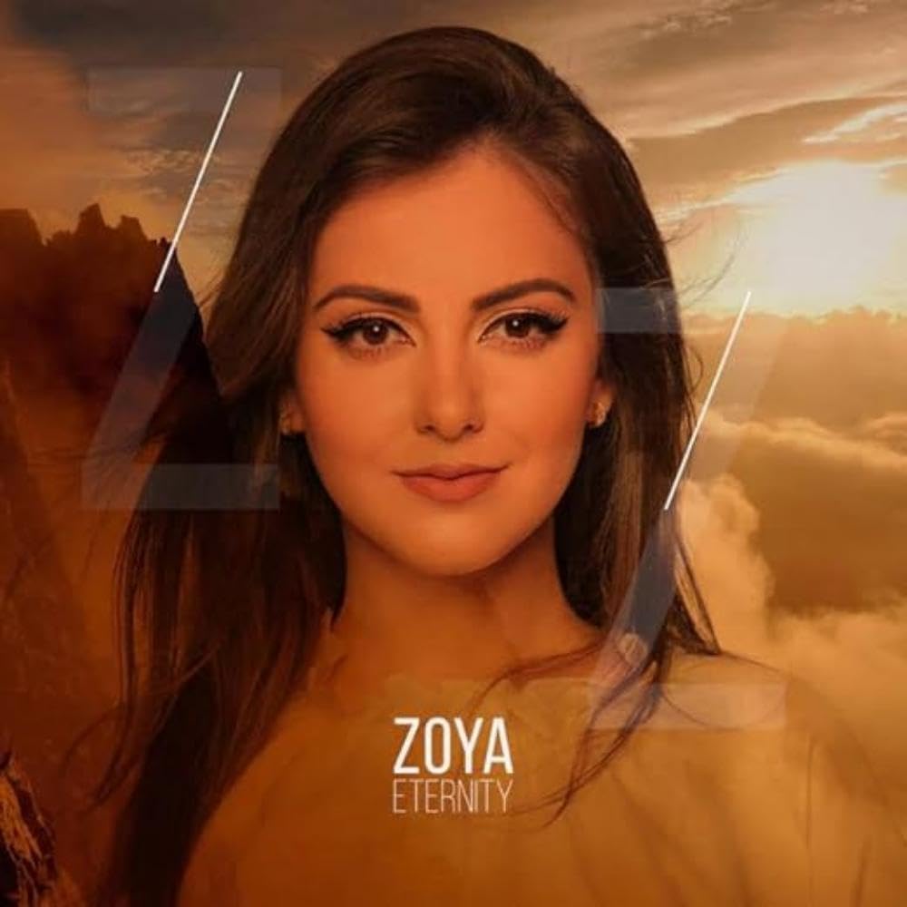 CD cover for Zoya’s “Eternity” featuring a portrait of a woman.