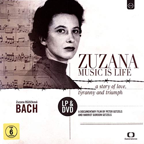Album cover for "Zuzana - Music Is Life" featuring Zuzana Ruzickova.