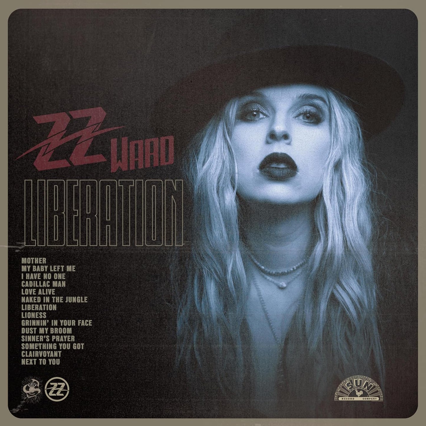 Album cover for Zz Ward’s “Liberation” featuring a portrait of the artist.