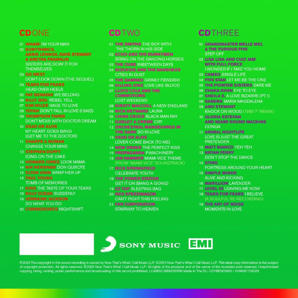 NOW - Yearbook Extra 1985 LTD 3CD