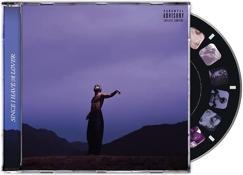 6LACK album "Since I Have A Lover" CD case with a man silhouetted.