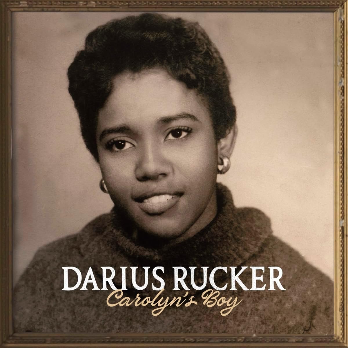 Vintage-style portrait of Darius Rucker with album title text overlay.