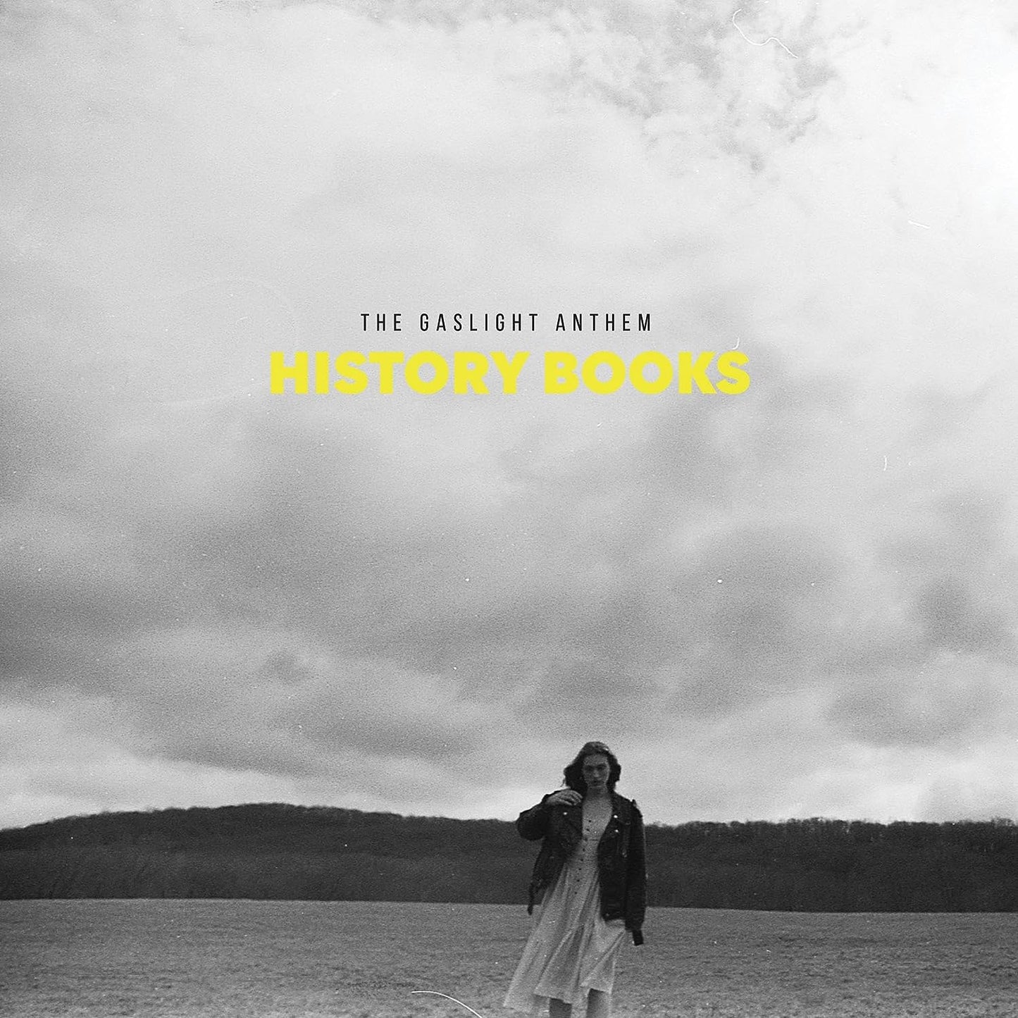 CD cover for "History Books" by The Gaslight Anthem, cloudy sky.