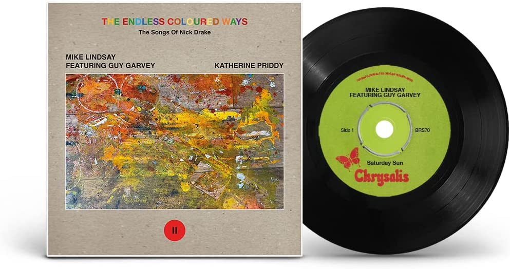 Vinyl record and cover art for Mike Lindsay & Guy Garvey’s single.