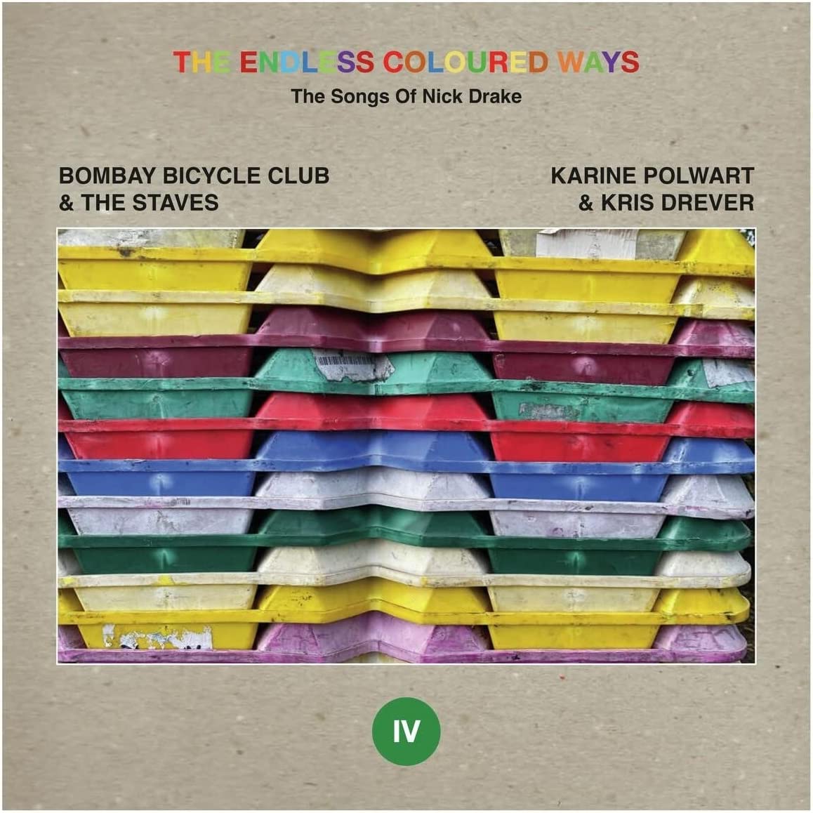 Album cover for Bombay Bicycle Club’s “The Endless Coloured Ways” vinyl.