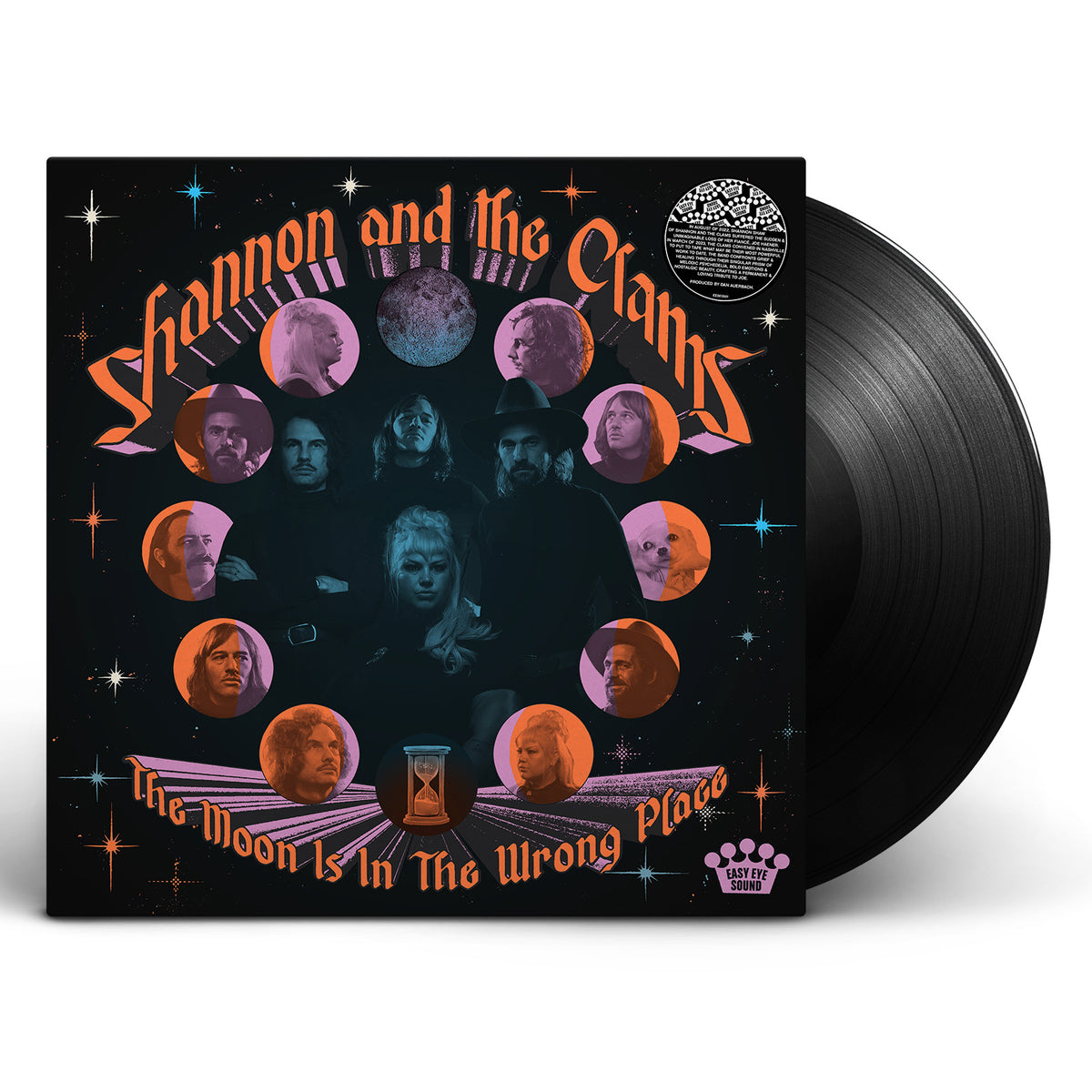 Shannon & The Clams vinyl record with surreal portrait collage cover.