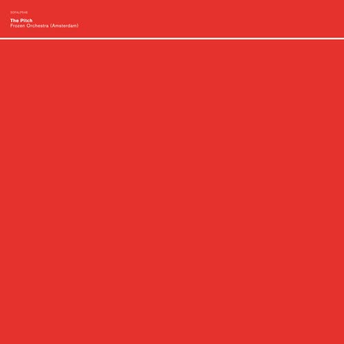 Red album cover with white text: "Frozen Orchestra (Amsterdam)".