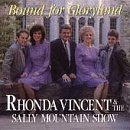 CD cover featuring Rhonda Vincent and The Sally Mountain Show, five people in purple, outdoors.