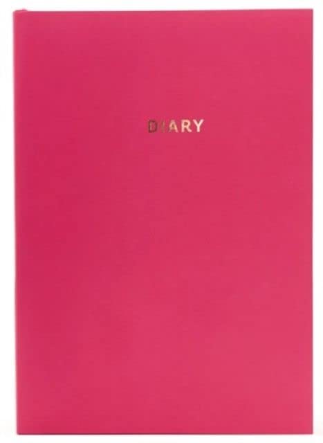 COLOURBLOCK A5 UNDATED DIARY WTV CERISE