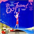 CD cover for "The Boyfriend" musical, featuring a stylized male figure.