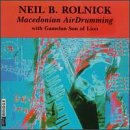 CD cover with abstract blue and red design and red top banner.