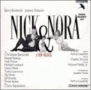 CD cover for “Nick & Nora” musical, featuring a couple in formal wear.