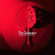 Red album cover for The Subways’ “Young For Eternity” CD.