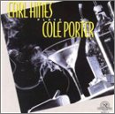 "Earl Hines Plays Cole Porter CD cover with martini glasses and yellow text on black background."