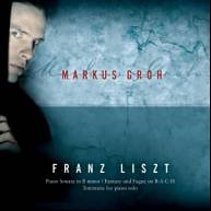 "CD cover with a man's face and musical composition details on a textured background."
