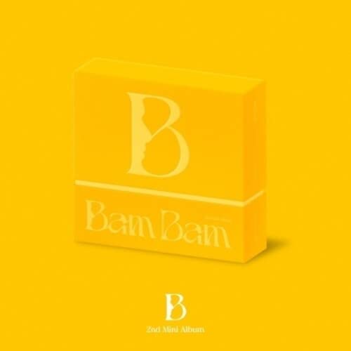 Yellow CD case with a large letter "B" and "Bambam" text.