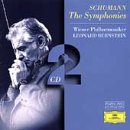 CD cover featuring Leonard Bernstein and text: Schumann, The Symphonies.