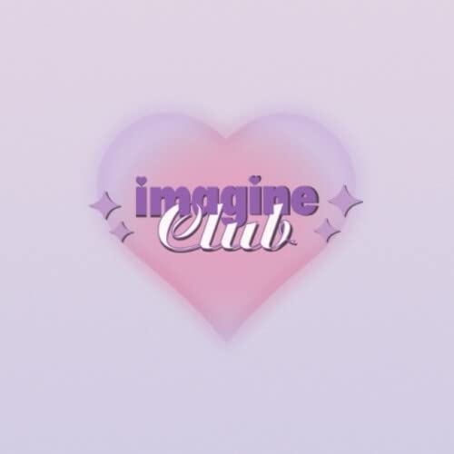 CD cover with "Imagine Club" text inside a pink and purple heart.