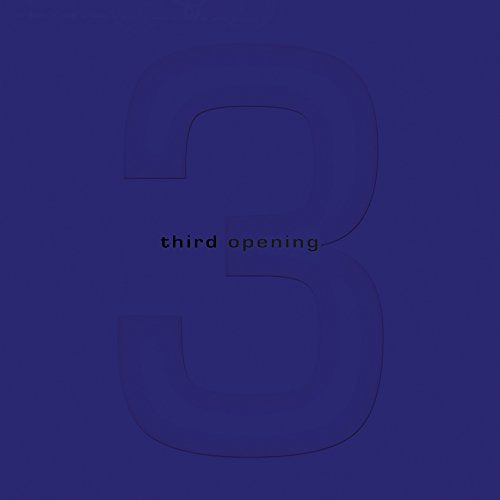 Dark blue CD cover with a large, embossed number 3 and text.