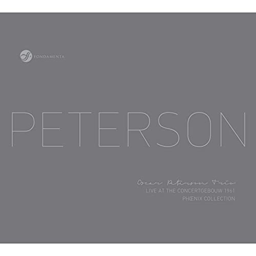 CD cover for Oscar Peterson Trio’s “Live At The Concertgebouw 1961”.