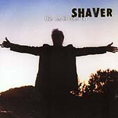"Album cover featuring a man with outstretched arms against a sunset backdrop."