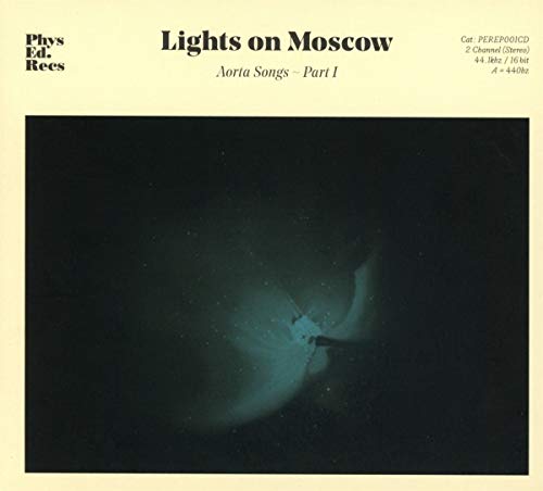 Cream-colored CD cover with dark image and "Lights on Moscow" title at the top.