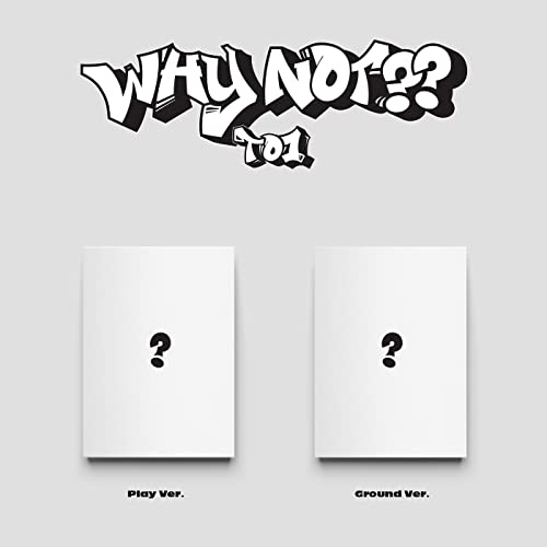 Album cover art with "Why Not??" text and two white covers with question marks.