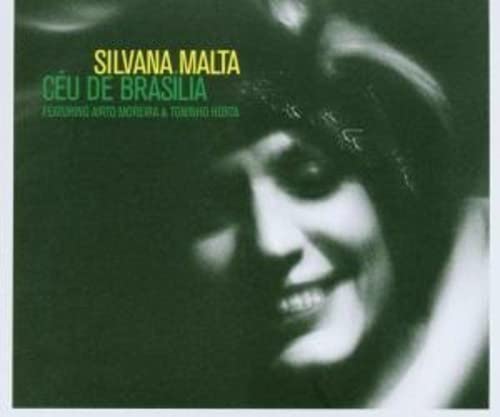 CD cover featuring a close-up portrait of Silvana Malta in green tones.