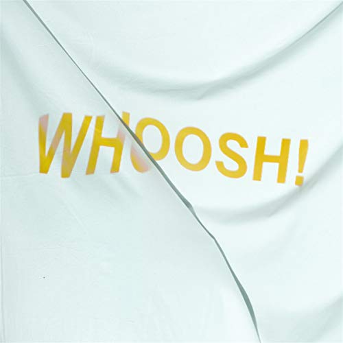 CD cover with yellow text reading "WHOOSH!" on a white background.